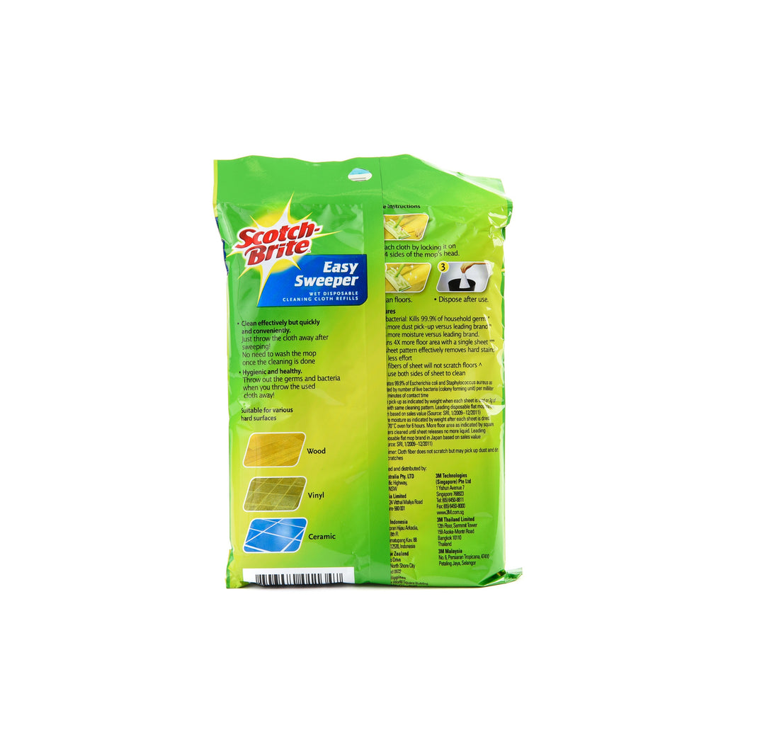 3M Scotch Brite Easy Sweeper Refill 8pcs