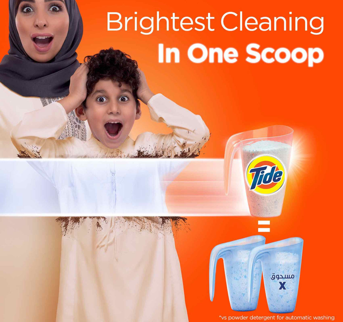 Tide Semi-Automatic Laundry Detergent Powder Original Scent Value Pack 2 x 7.5 kg