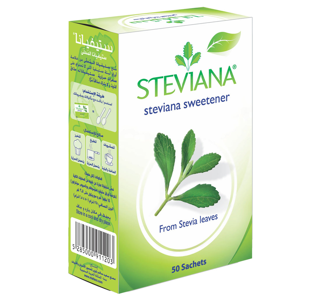 Steviana Low Calorie Sweetener 50 pcs