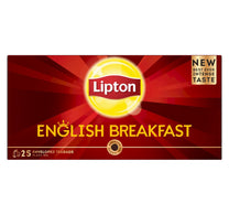 Lipton Black Tea English Breakfast Envelope 25 Teabags