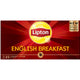 Lipton Black Tea English Breakfast Envelope 25 Teabags
