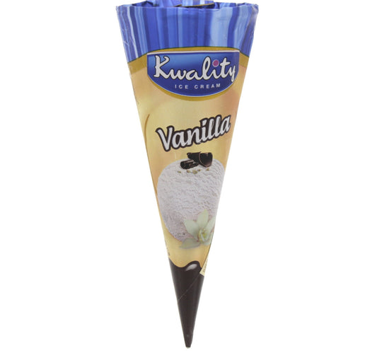 Kwality Cone Vanilla Ice Cream 100 ml