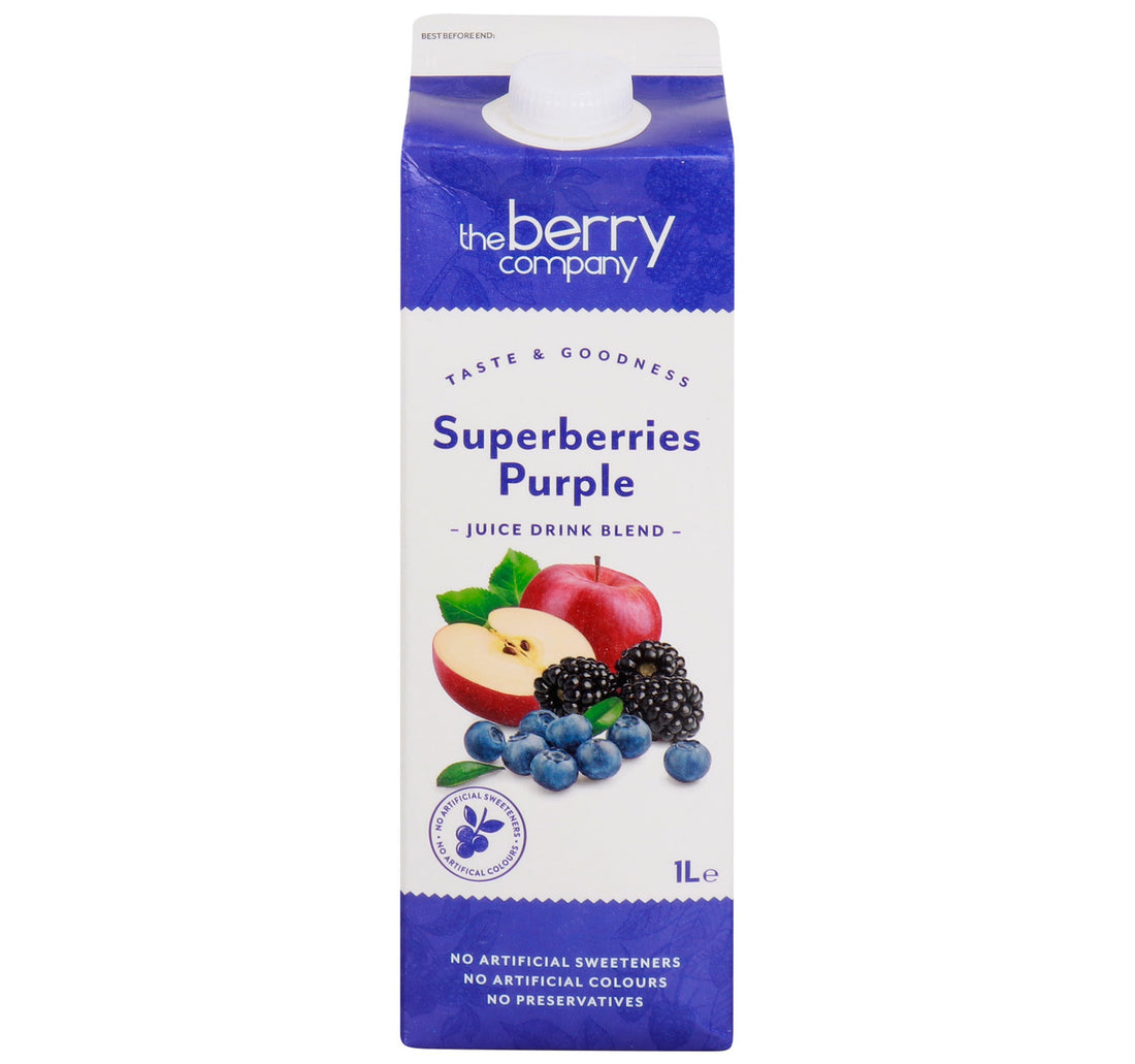 The Berry Company Superberries Juice Drink Purple 1 Litre