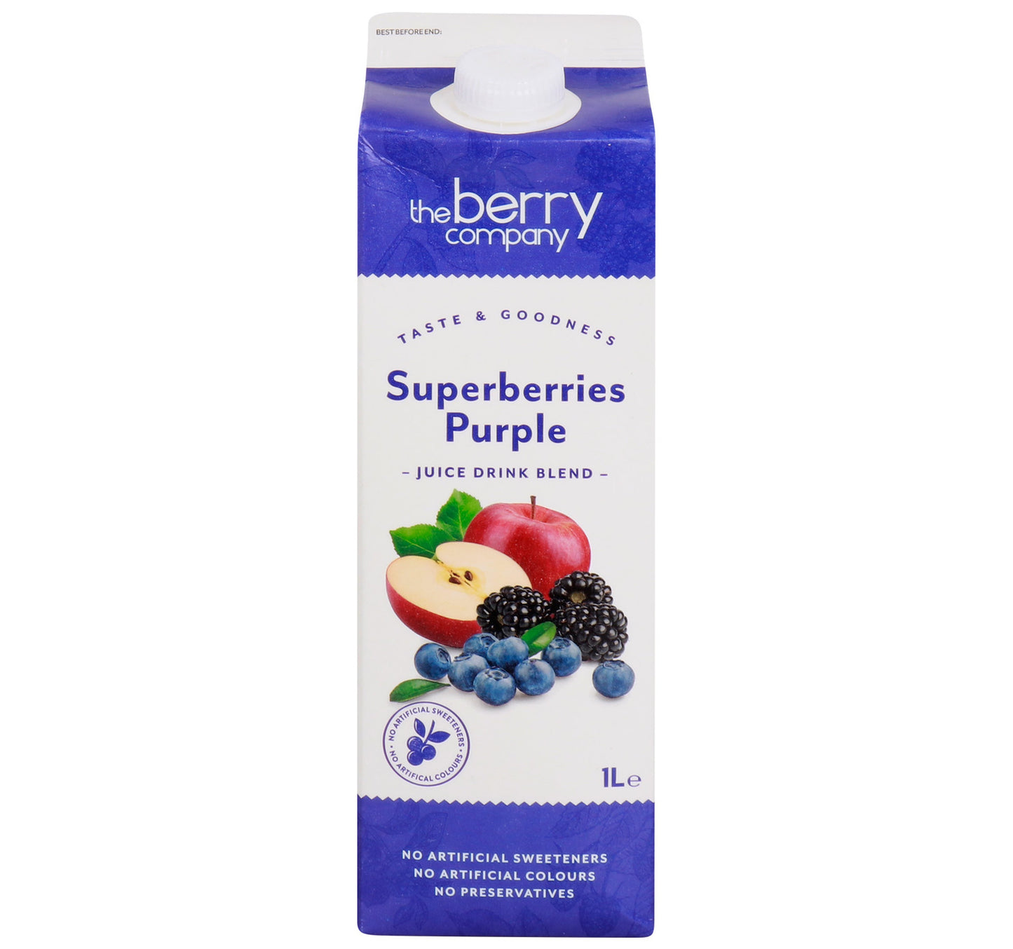 The Berry Company Superberries Juice Drink Purple 1 Litre