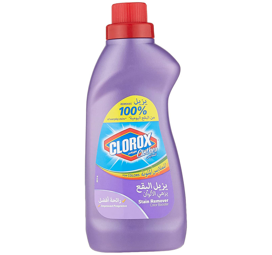 Clorox Liquid Stain Remover & Color Booster For Color Clothes 900 ml