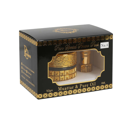 Paro Oud Special Promo Pack No. 4 Muattar 50g + Pure Oil 6ml