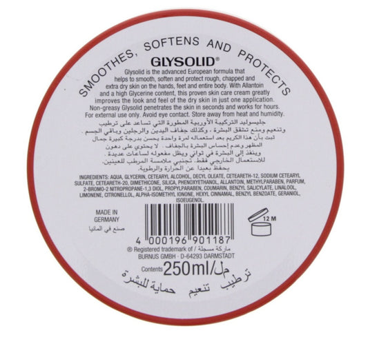 Glysolid Glycerin Cream 250 ml