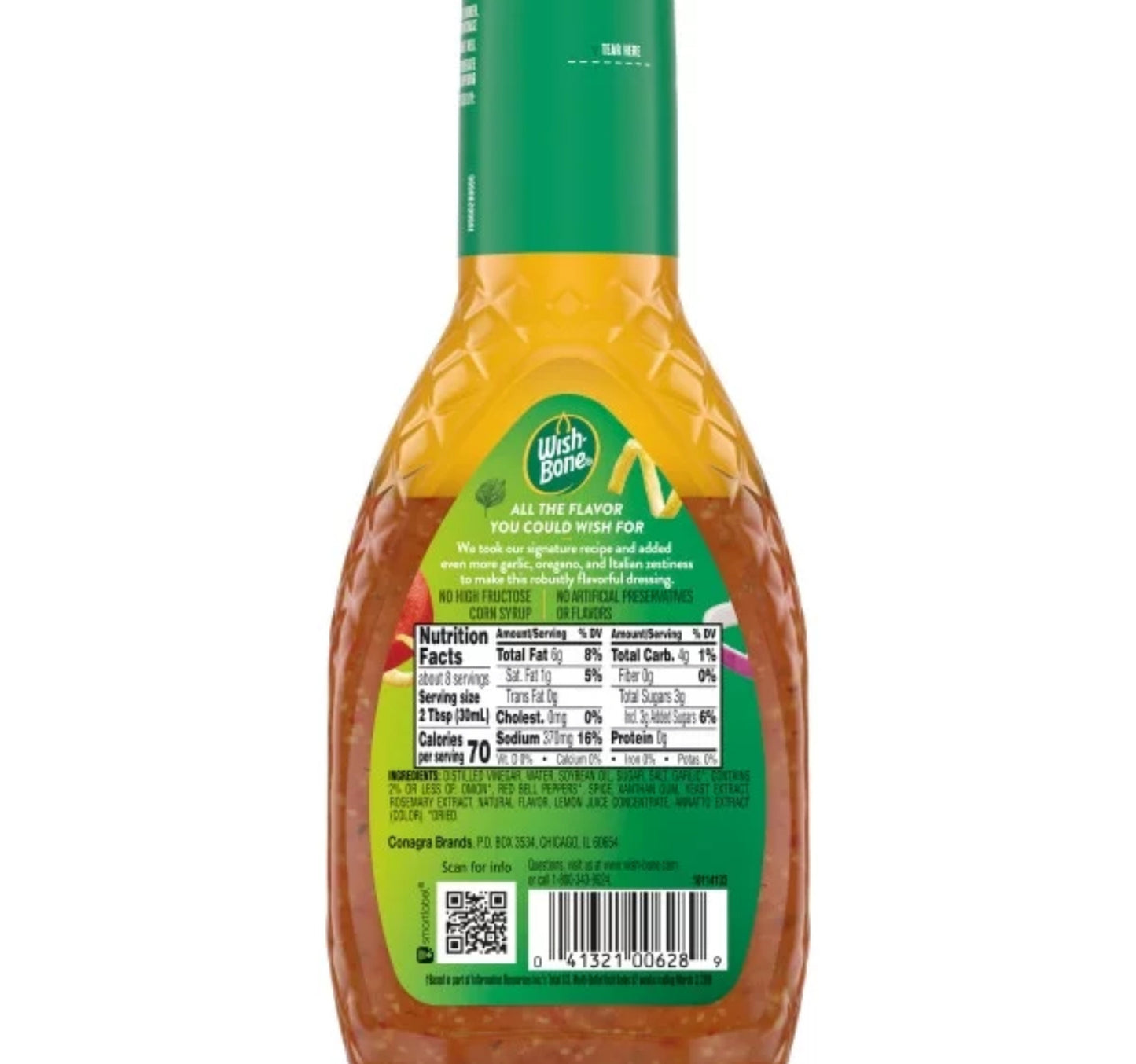 Wish-Bone Zesty Robusto Italian Dressing 237 ml