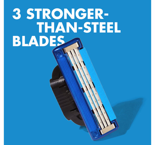 Gillette Mach3 Turbo Men's Razor Blade Refills 8 pcs