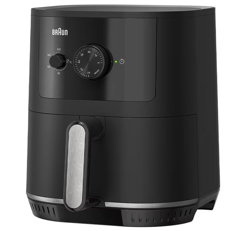 Braun MultiFry 3 Air fryer, 4.3L, 1500W, Black, HF3000IBK