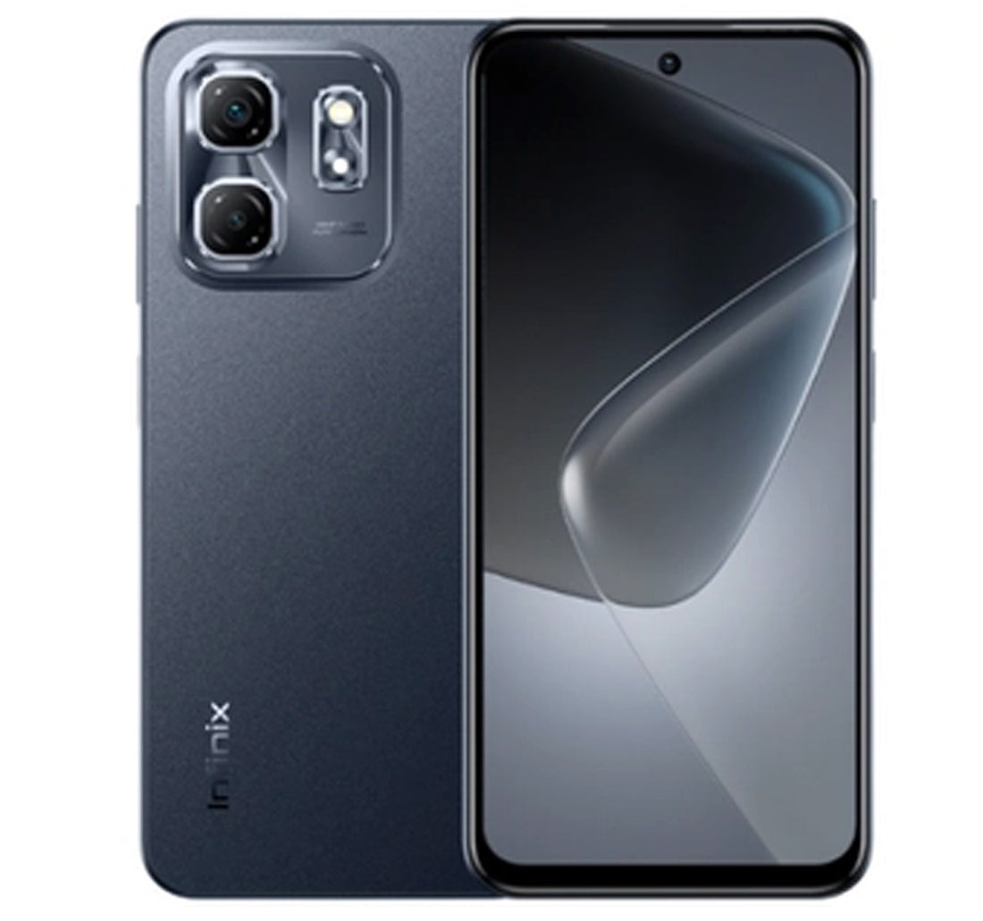 Infinix HOT 50i 4G Smartphone, 4 GB RAM, 256 GB Storage, Sleek Black, X6531B