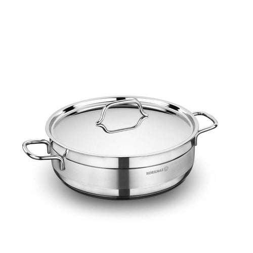 Korkmaz Alfa Low Casserole, 30 × 10 cm, 7L, A1030
