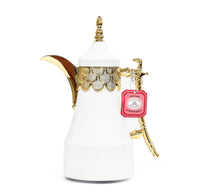 Mayflower Vacuum Flask, 0.7 L Capacity, Gold + White, QGC-07GW