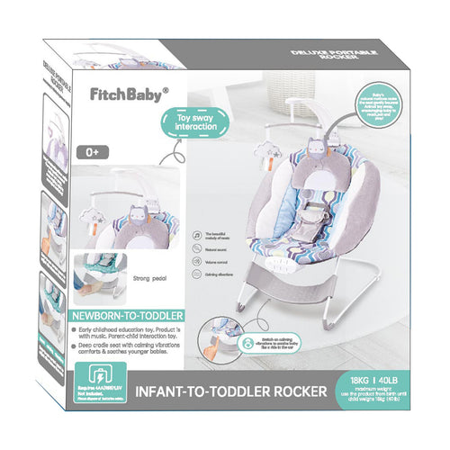 First Step Baby Rocker, Grey A25, 27235