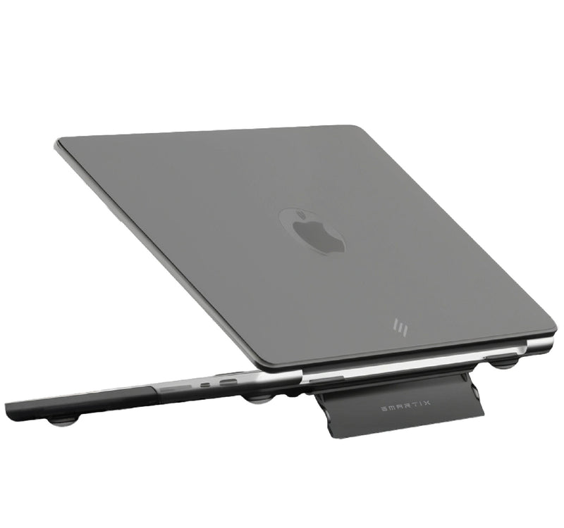 Smartix MacBook 14" Transparent Laptop Shell Stand SBP14