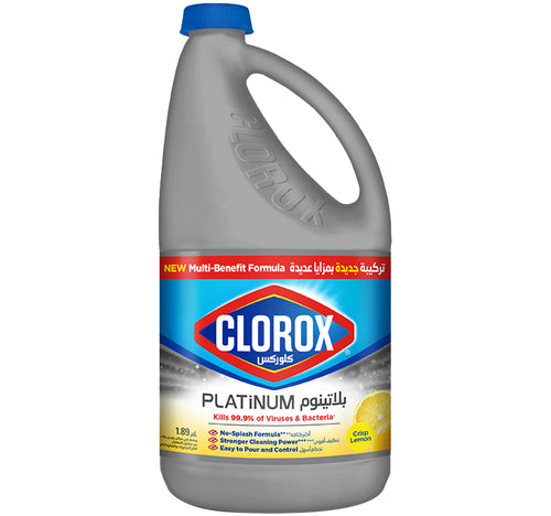 Clorox Platinum Bleach Crisp Lemon 1.89 Litres