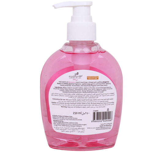 Enchanteur Romantic Perfumed Liquid Hand Soap 250 ml
