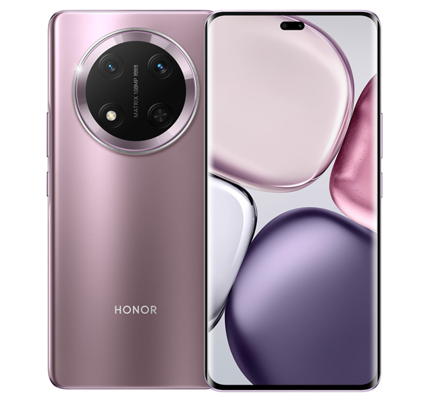 هاتف Honor X9c 5G الذكي، ذاكرة وصول عشوائي (RAM) سعة 12 جيجابايت، سعة تخزين 256 جيجابايت، لون أرجواني تيتانيوم