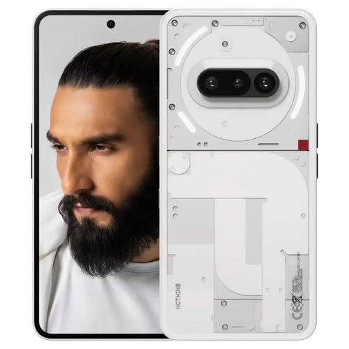 Nothing Phone (3a) 5G Smartphone, 12 GB RAM, 256 GB Storage, White, A10400152 Lulu Hypermarket