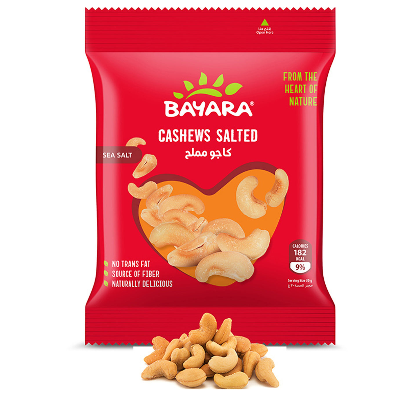 Bayara Cashews Salted 30 g