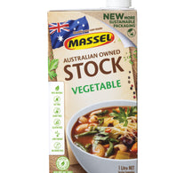 Massel Liquid Plant Based Stock Vegetable Style 1 Litre