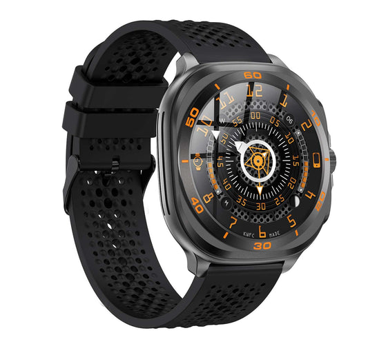 Swiss Military Smartwatch with Silicon Strap, Black, DOM7