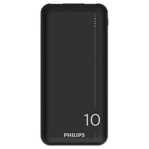 Philips Powerbank, 10000 mAh, Black, DLP1812PB/10