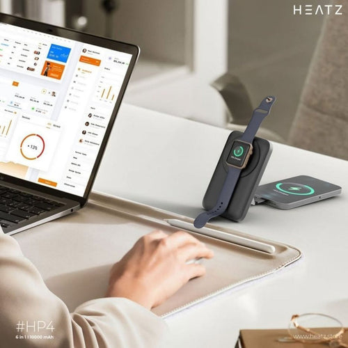 Heatz Magsafe 6-in-1 Power Bank, 10000 mAh, HP4