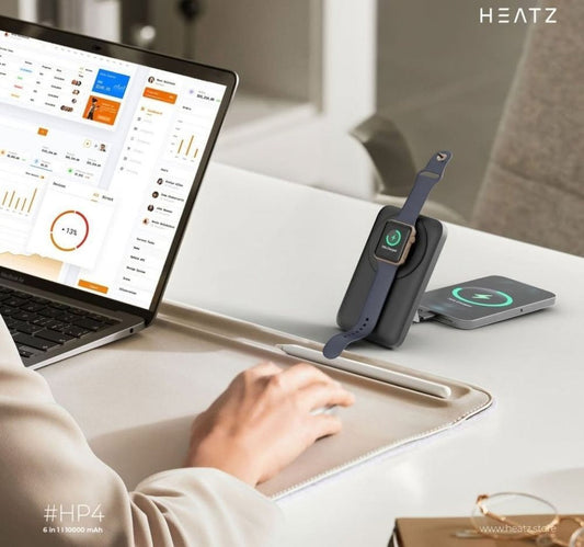 Heatz Magsafe 6-in-1 Power Bank, 10000 mAh, HP4