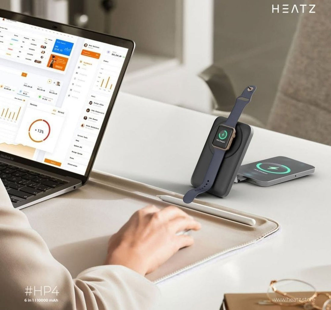 Heatz Magsafe 6-in-1 Power Bank, 10000 mAh, HP4