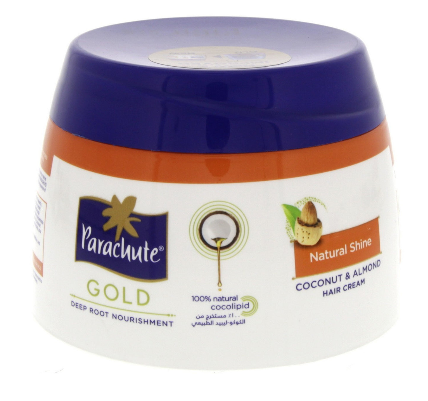 Parachute Gold Hair Cream Natural Shine Coconut & Almond 210 g