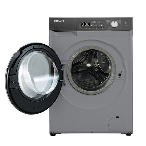 Hitachi Front Load Washer & Dryer, 10.5/7 kg, Dark Gray, BD-D1054HVOS