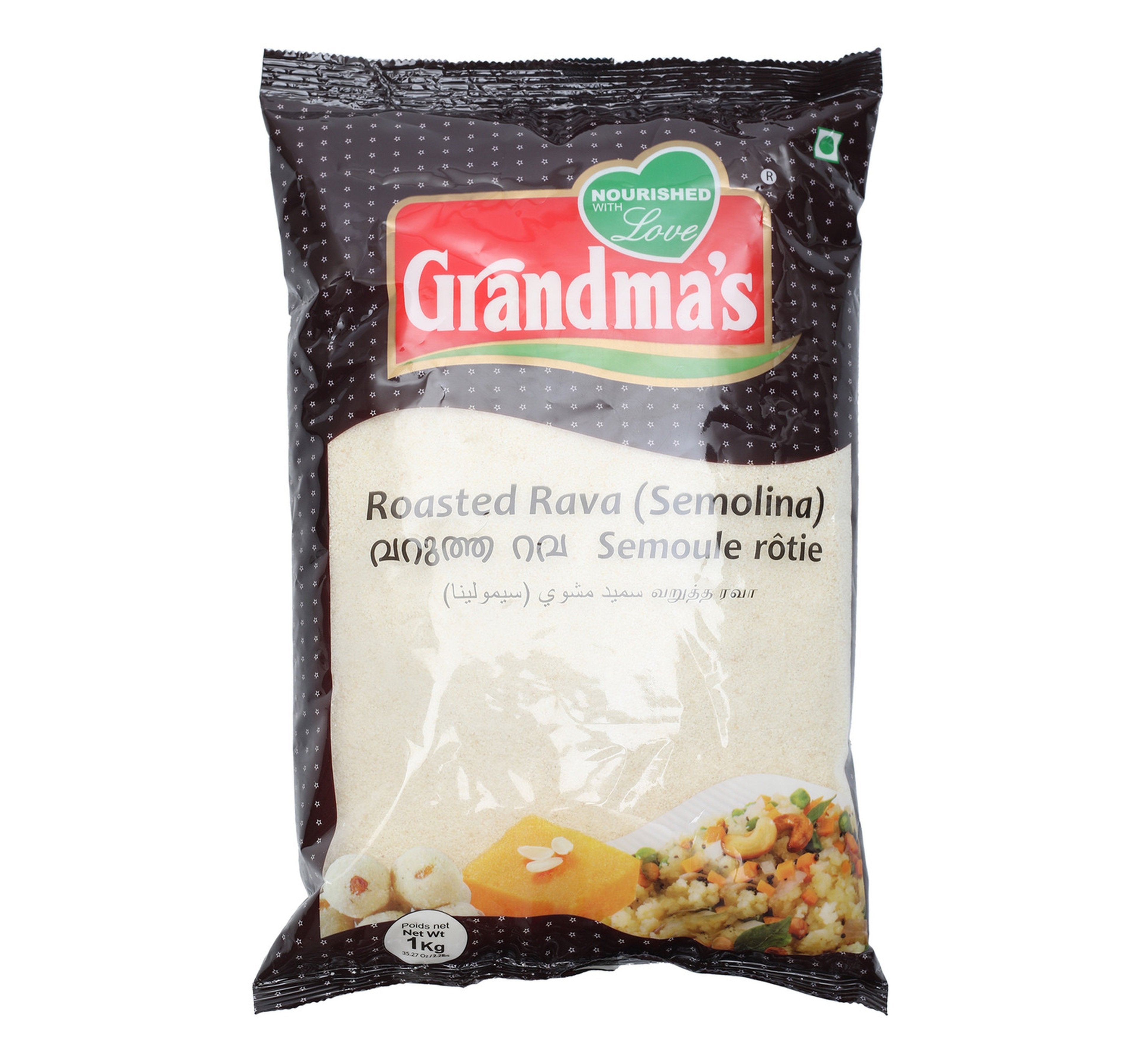Grandmas Roasted Rava 1 kg – Shefs