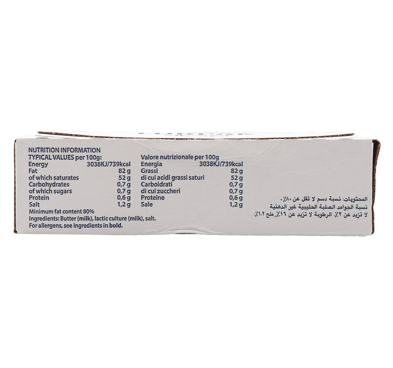 Lurpak Butter Slightly Salt 100 x 10 g