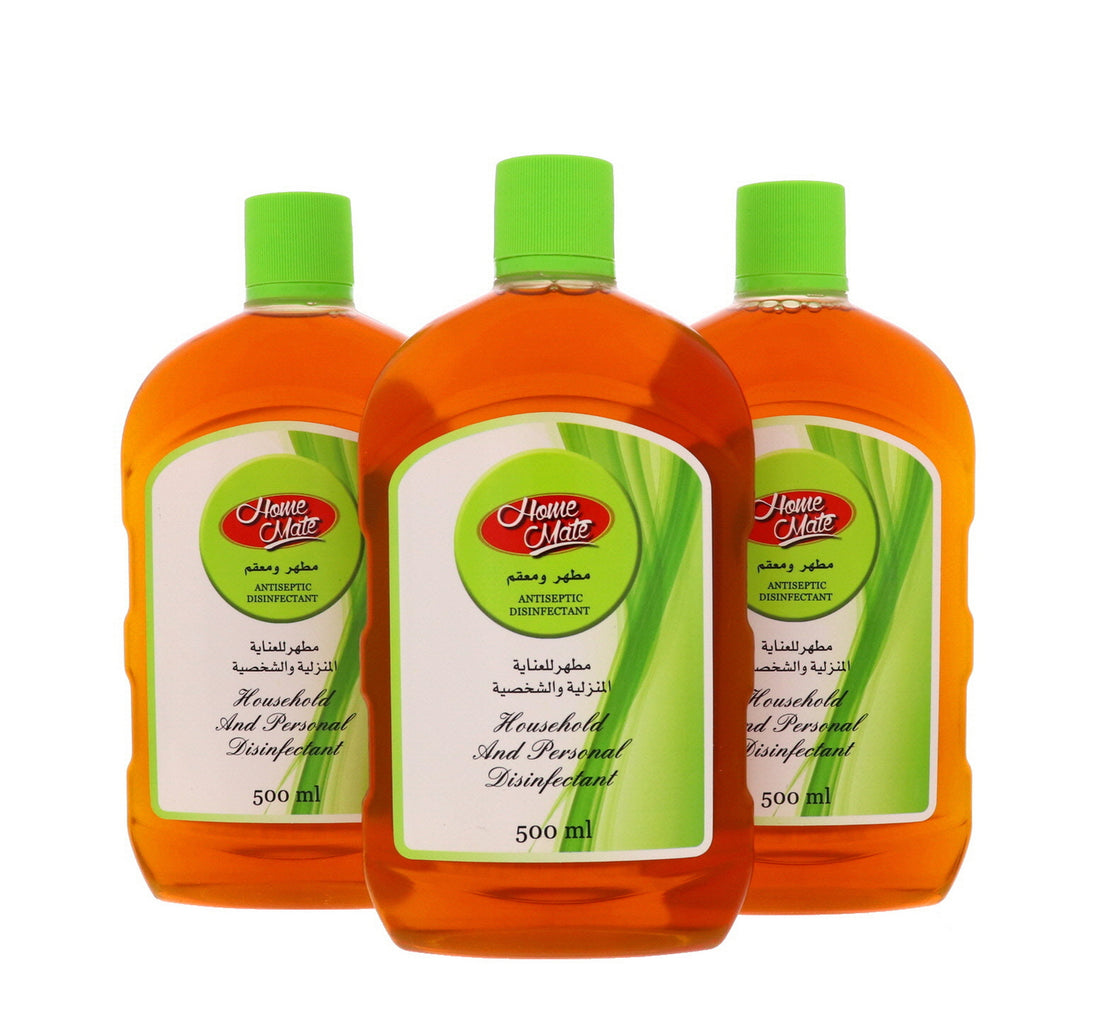 Home Mate Antiseptic Disinfectant 3 x 500 ml