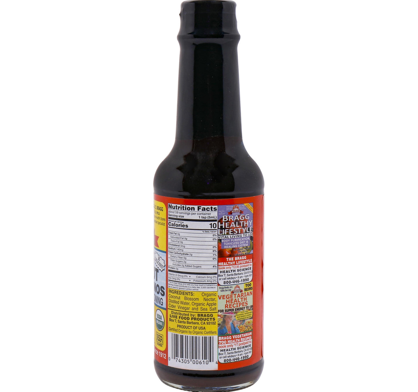 Bragg Organic Coconut Liquid Aminos All Purpose Seasoning 296 ml