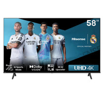 Hisense 58 Inches 4K Smart LED TV (2024), 58A61N