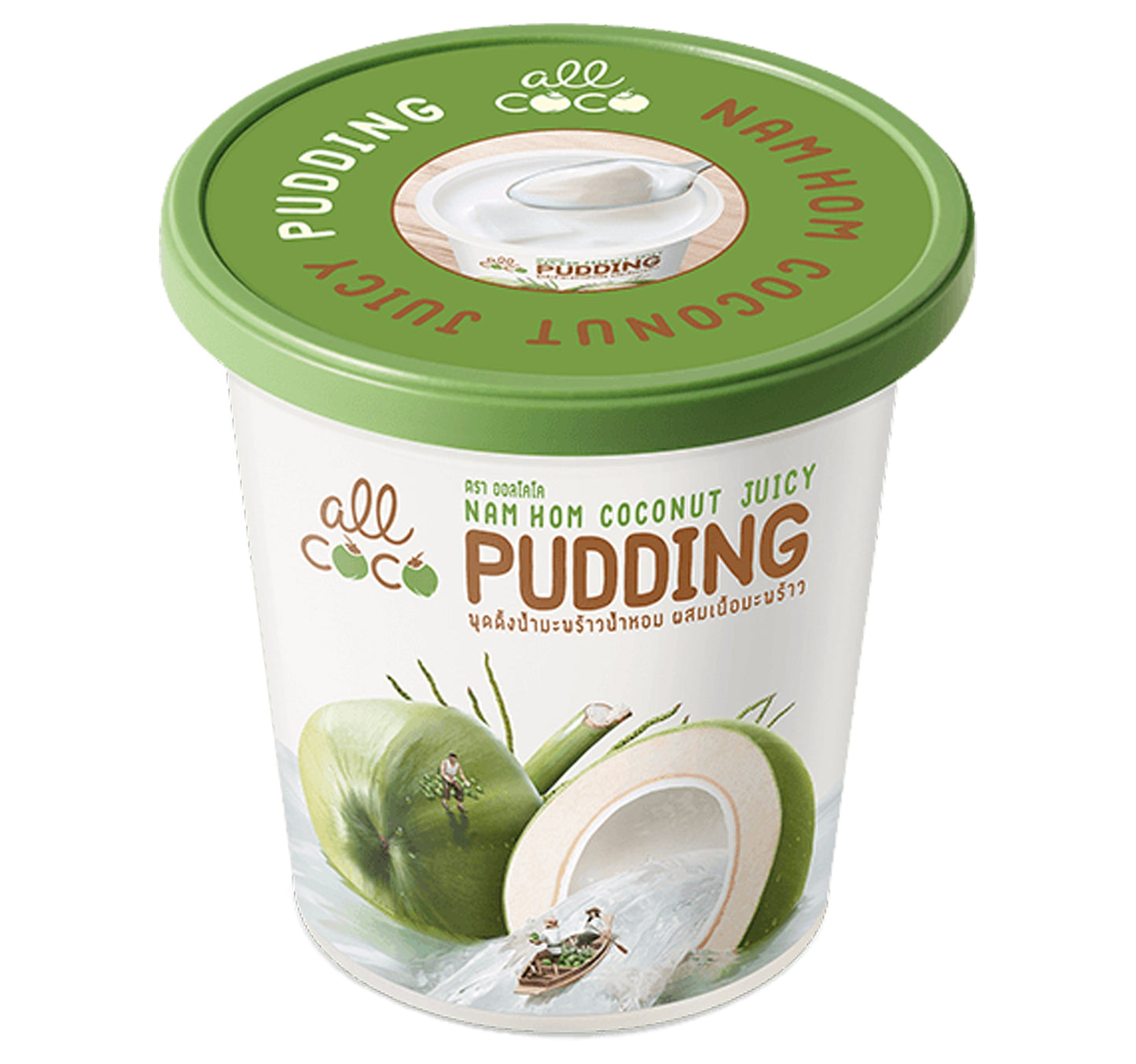 All Coco Nam Hom Coconut Juicy Pudding 145 g