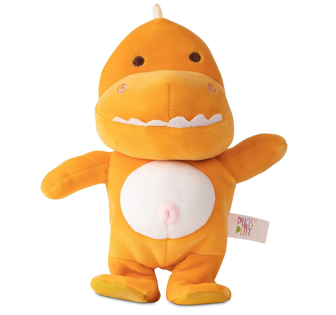 كلاب البج في لعبة الديناصور ريكس الذي يمشي ويتحدث، برتقالي، ST-PAP12