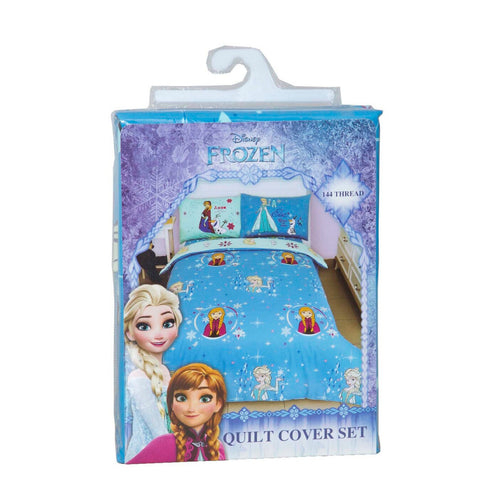 Disney Frozen Quilt Cover 3pcs Set Single