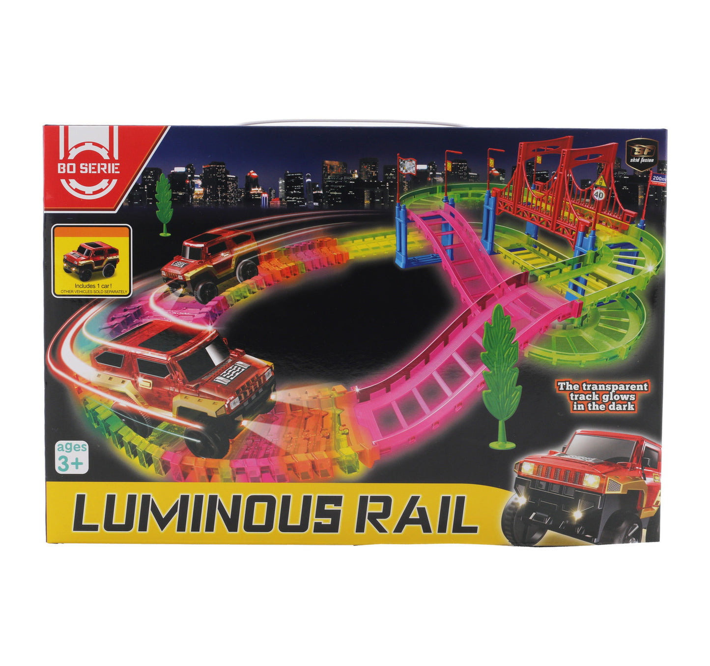 Skid Fusion Track Play Set 888