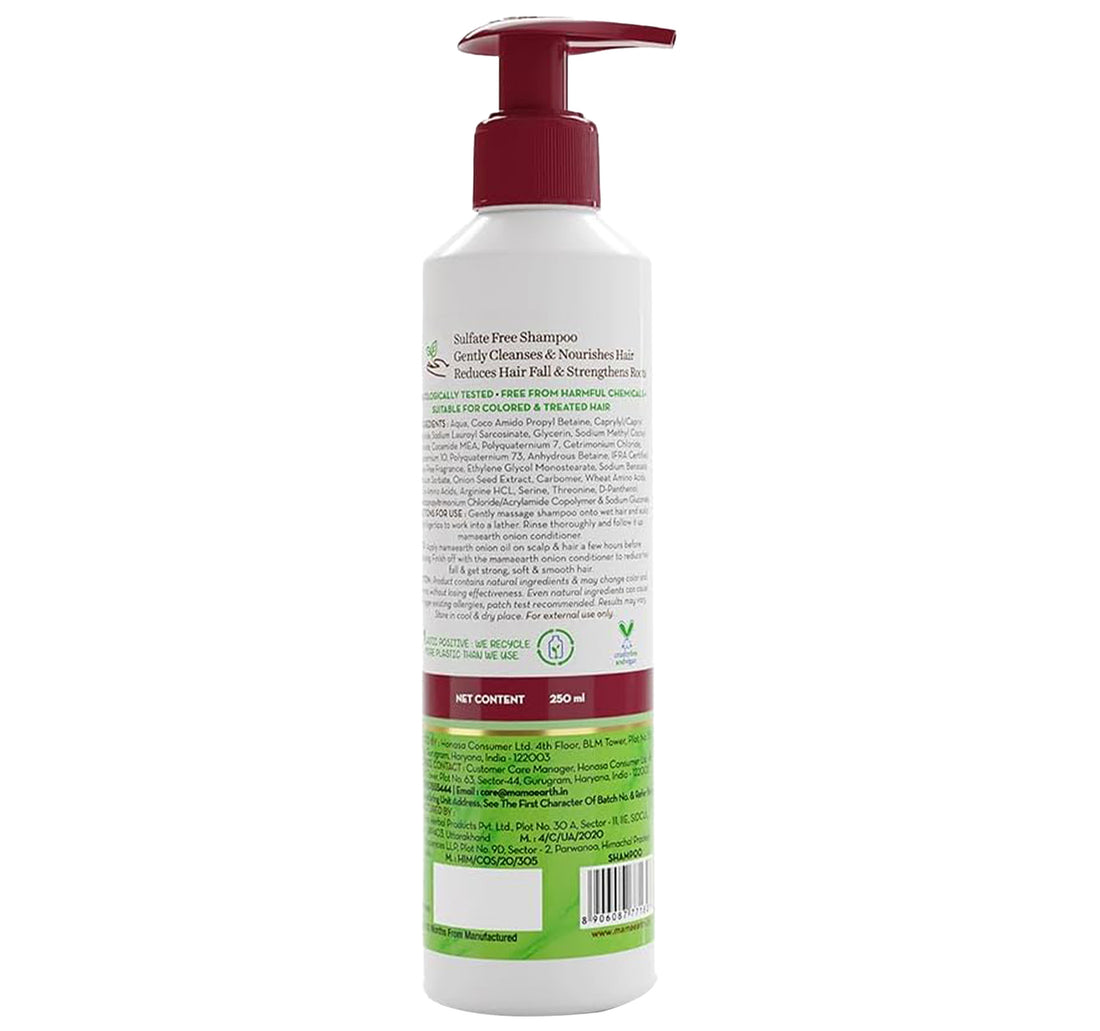 Mamaearth Shampoo With Onion & Plant Keratin Value Pack 2 x 250 ml