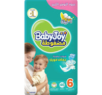Baby Joy Diaper Size 6 Junior XXL 16-25 kg Giant Pack 46 pcs