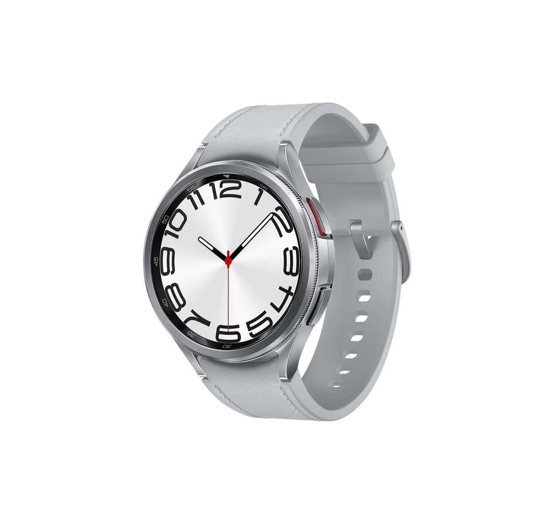 Samsung Galaxy Watch 6 Classic Smartwatch, 47 mm, Silver, SM-R960NZSAMEA