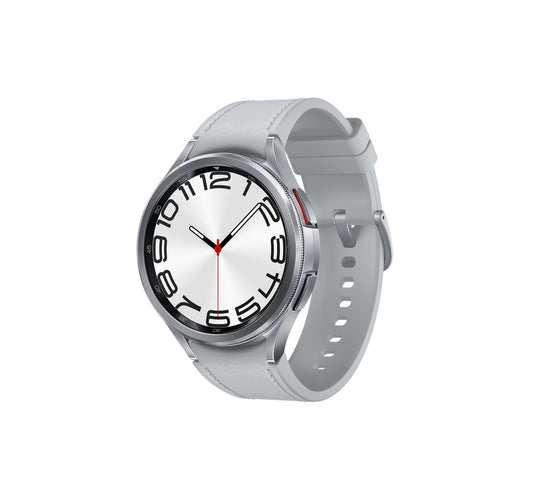 Samsung Galaxy Watch 6 Classic Smartwatch, 47 mm, Silver, SM-R960NZSAMEA