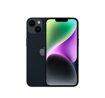 هاتف Apple iPhone 14 5G الذكي، سعة تخزين 128 جيجابايت، تخزين، منتصف الليل