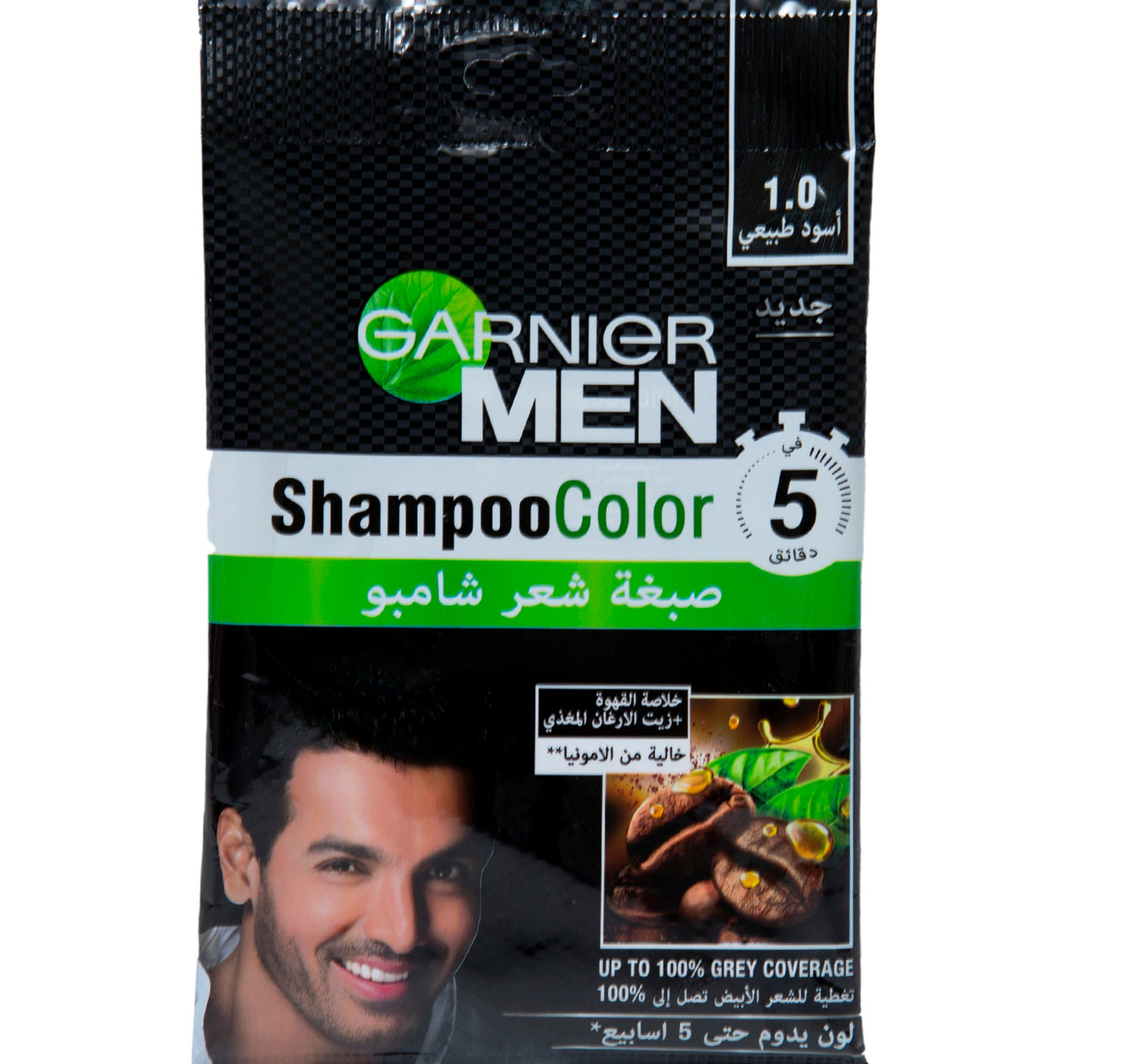 Garnier Men Shampoo Color Naturals 1.0 Black 1 pkt