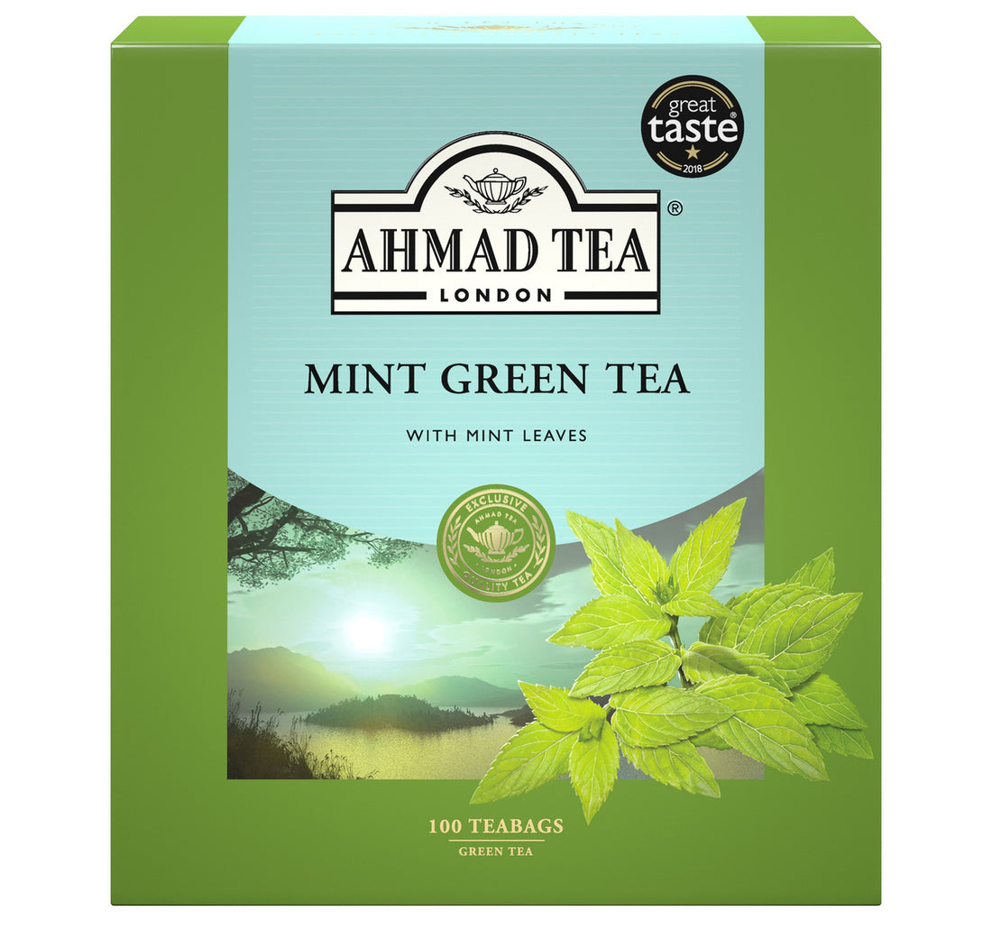 Ahmad Green Tea Mint 100 Teabags