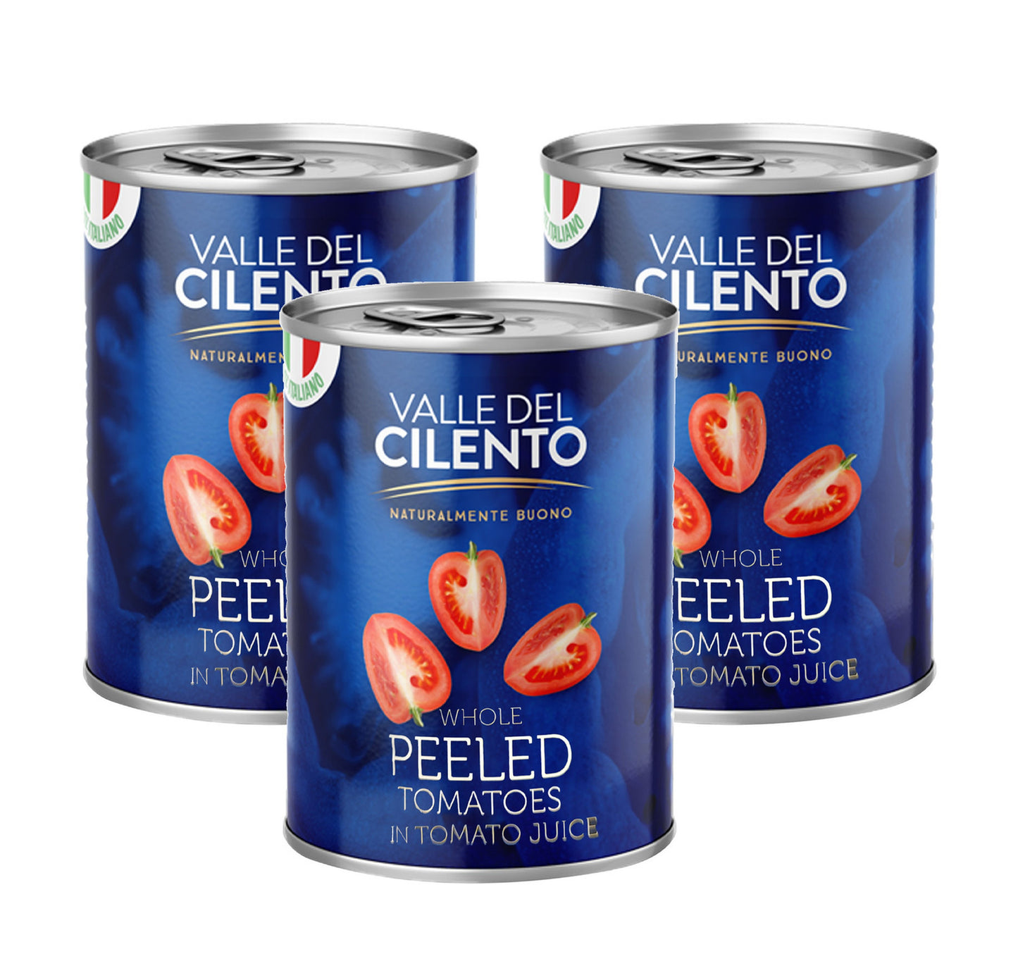 Valle Del Cilento Peeled Tomatoes 3 x 400 g