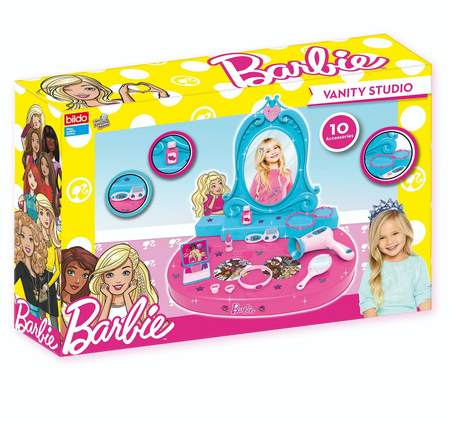 طاولة زينة باربي متوسطة الحجم 2125